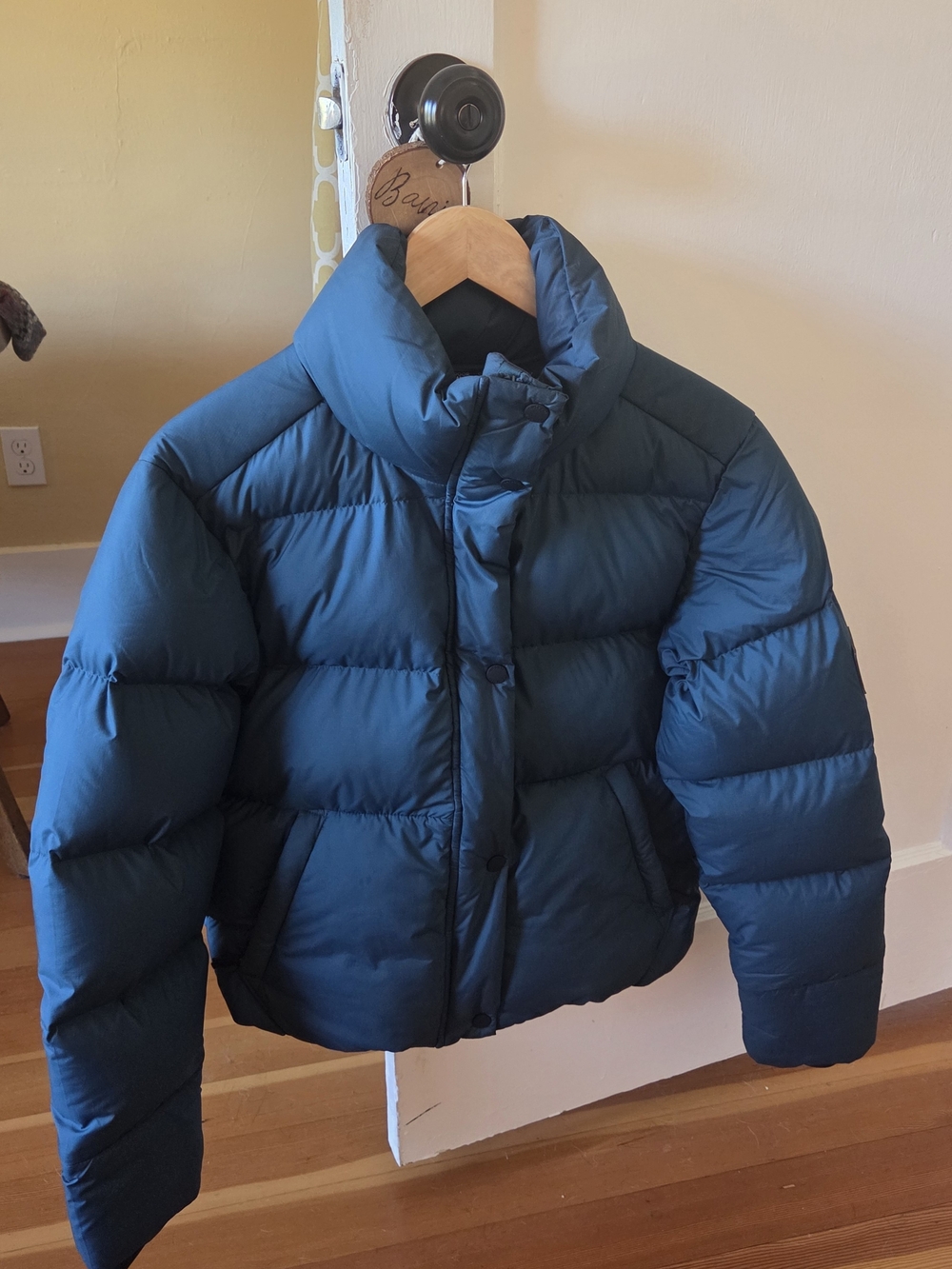 Outdoor Research Women’s Coldfront Down Jacket – Small – Dark Teal